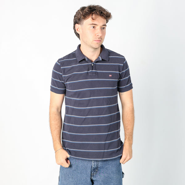 Navy Blue 90s Polo Ralph Lauren T-Shirt (M)